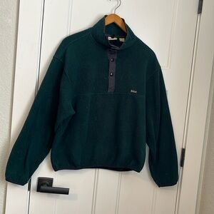 Vintage Woolrich green pull over sweater
